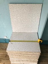  Ceiling Tiles - Global White 62 in total
