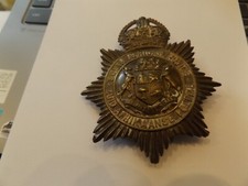 Obsolete South Africa African Police Helmet Badge 1926-31 era now door knocker