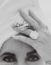 ELIZABETH TAYLOR Autographed