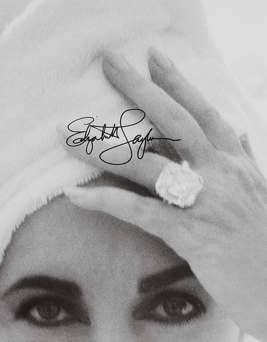 Elizabeth taylor autographed - elizabeth,