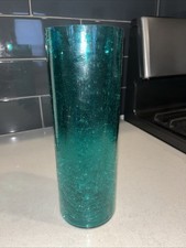 MCM Hand Blown Glass Crackle