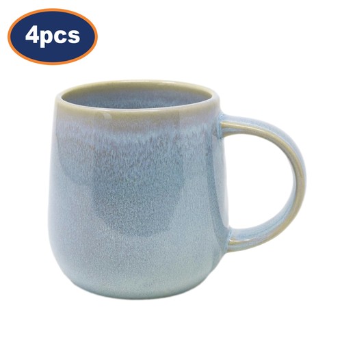 Stoneware coffee mug set 400ml - set,