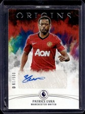 Patrice Evra  /500 Auto 2022 Panini Origins Manchester United Autograph