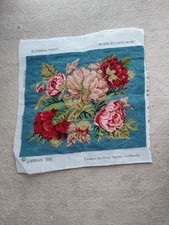 Ehrman David Merry Blooming Roses Completed Tapestry