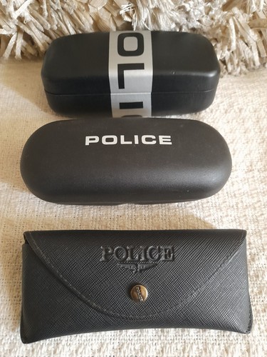 Police sunglasses cases 3 - sunglasses, x