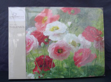 Pretty Red Pink White Poppy