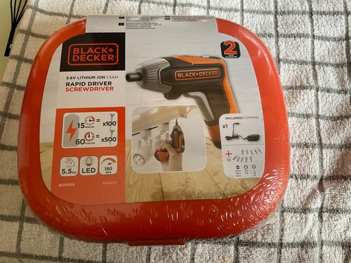Black decker 6v cordless - &, 3.6v