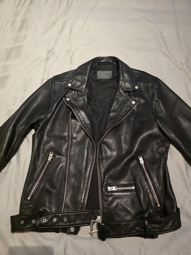 All saints leather - leather, jacket