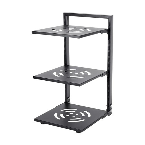 Black tier adjustable - black, 3-tier