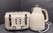 Salter Cream Retro Kettle &