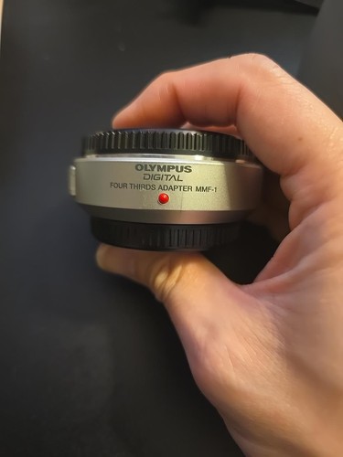 Olympus mmf four thirds to - mmf-1,