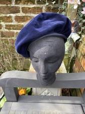 Vintage Velvet Hat Beret Tam