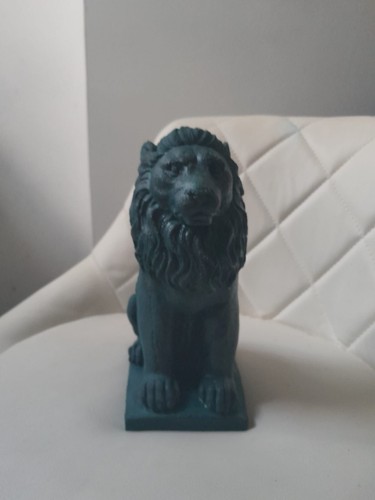 Solid 20cm hand - , blue