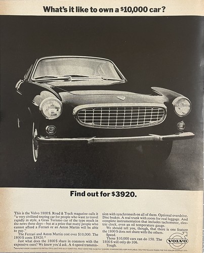 Volvo vintage print - print, ad