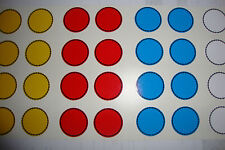 16  CROWN GREEN BOWLS STICKERS 1" FLAT GREEN  LAWN BOWLS  INDOOR BOWLS  QUALITY