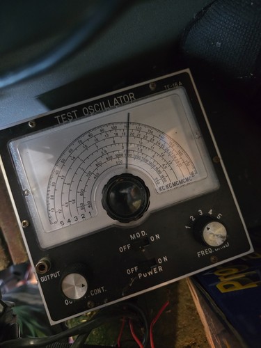 Test oscillator 16a - test, te-16a
