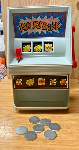 Vintage jack pot bank - jack,