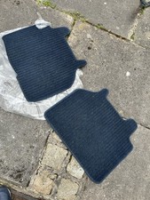 2 X Blue Rear Interior Mats Mercedes W124 230