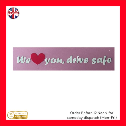 Love heart you drive - heart, safe