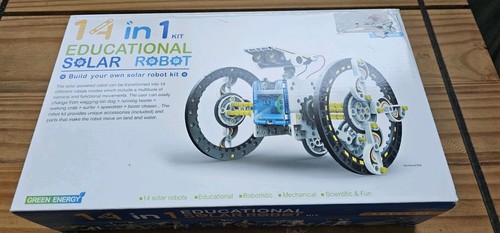 Educational solar robot kit - robot, 14