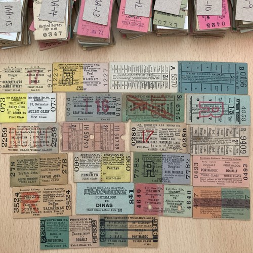 Railway tickets 22 x - tickets.,