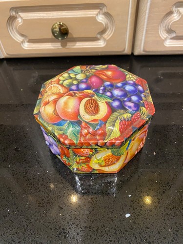 Harrods fruit sweets tin - sweets,