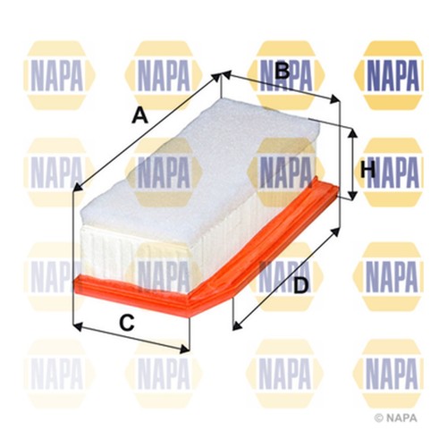 Air filter for dacia - for, duster