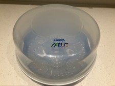 Phillips Avent Microwave Steam Steriliser holds 4 bottles BPA Free (Used)