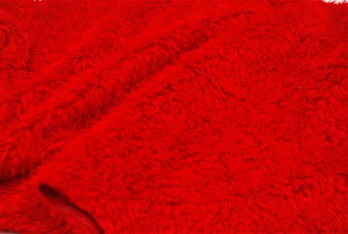 Curly teddy faux fur fabric - curly,