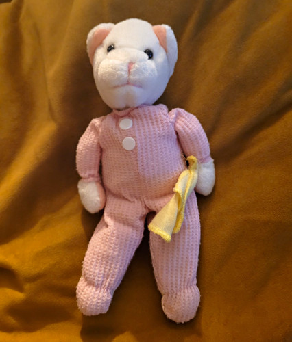 Little snoozems white - white, pink