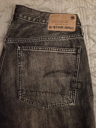 Star raw mens jeans waist - raw,