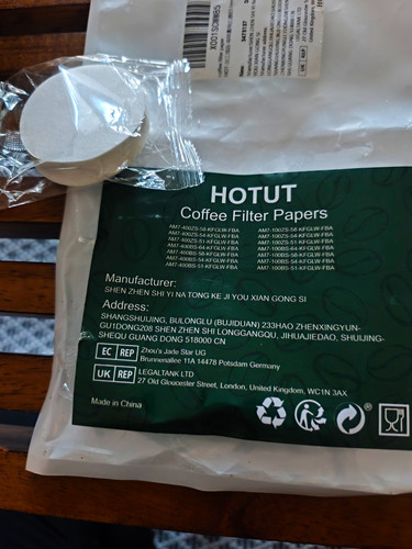 Hottut round coffee filter - hottut,