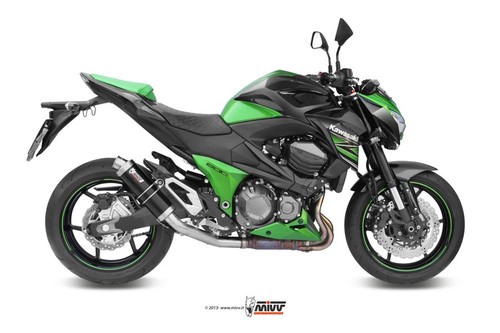 Mivv exhaust black - gp, fits