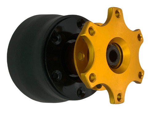 Gold quick release steering - gold,