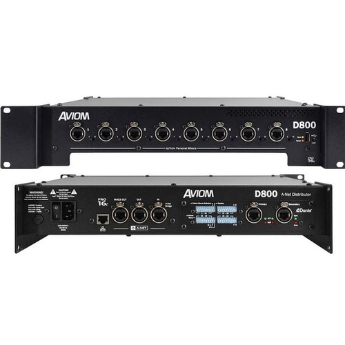 Aviom d800 dante rackmount - aviom, d800-dante