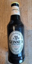 Plastic 29cm Tall Replica Guinness Bottle Money Box Display Bottle