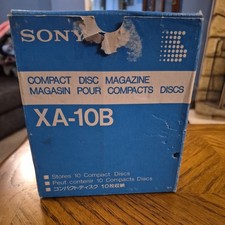 Genuine Sony XA-10B Car 10 Disc CD Multichanger  Cartridge Changer Magazine