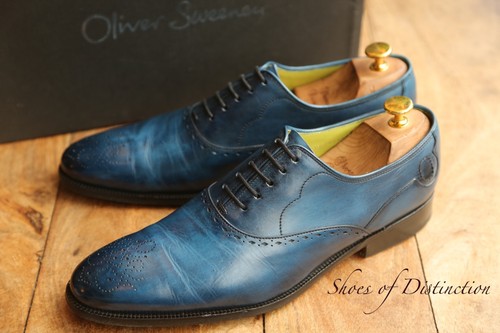 Oliver sweeney blue leather - sweeney,