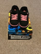 Heelys Girls Black and Pink
