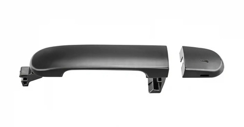 Door handle right front black - handle,