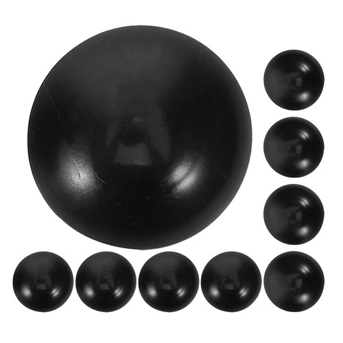 10pcs black rubber trampoline - 10pcs,