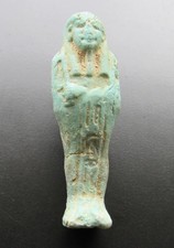 NILE  Ancient Egyptian  Ushabti Amulet  ca 300 BC