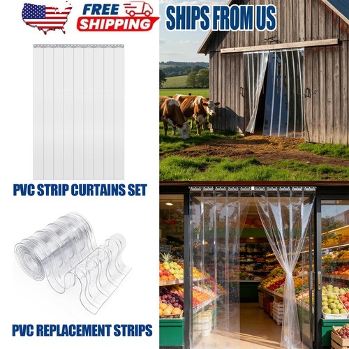Plastic curtain 48in - curtain, 96in