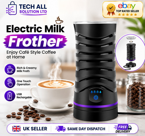 Electric milk frother 1 - milk,