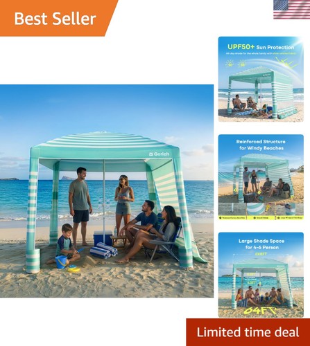 Beach cabana with uv - cabana,