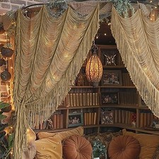 Macrame Curtain Boho Curtain