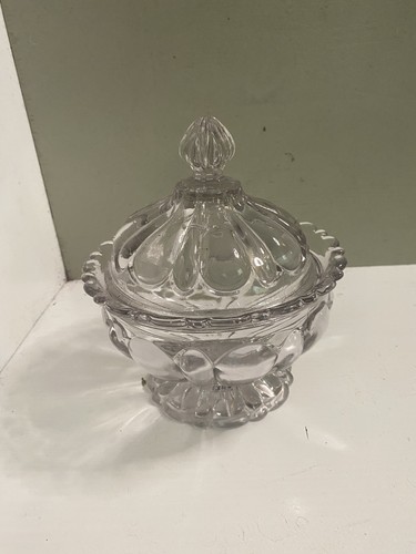 Vintage lead cut glass - cut, bon-bon