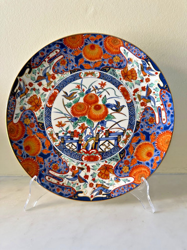Imari empress garden plate - empress,