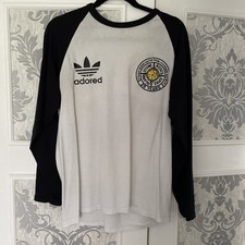 Stone Roses Adored Black  & White Long Sleeve T-shirt Large