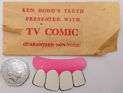 Vintage ken dodd teeth - vintage, dodd's